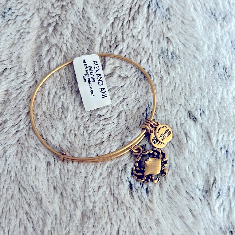 Alex and Ani crab bracelet NWT